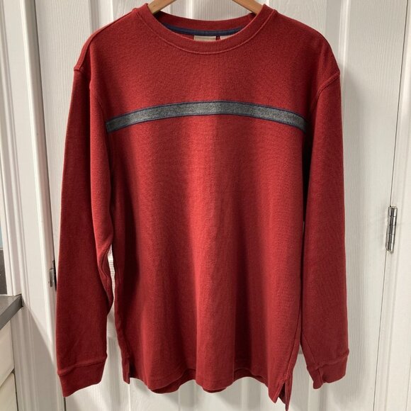 L.L. Bean Thermal Long Sleeve Pullover Shirt Size Medium - Picture 1 of 7